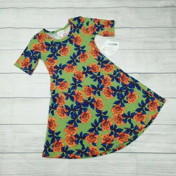 LuLaRoe Other - 🆕6 LuLaRoe Floral Adeline Dress